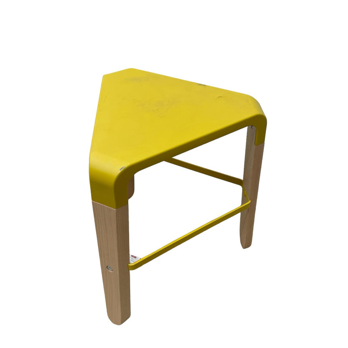 Refurbished Yellow Picapau Low Stool